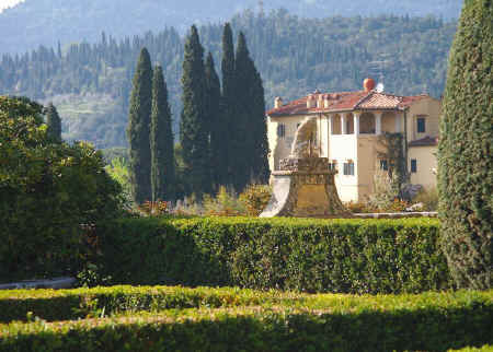 Formal gardens of Tuscany